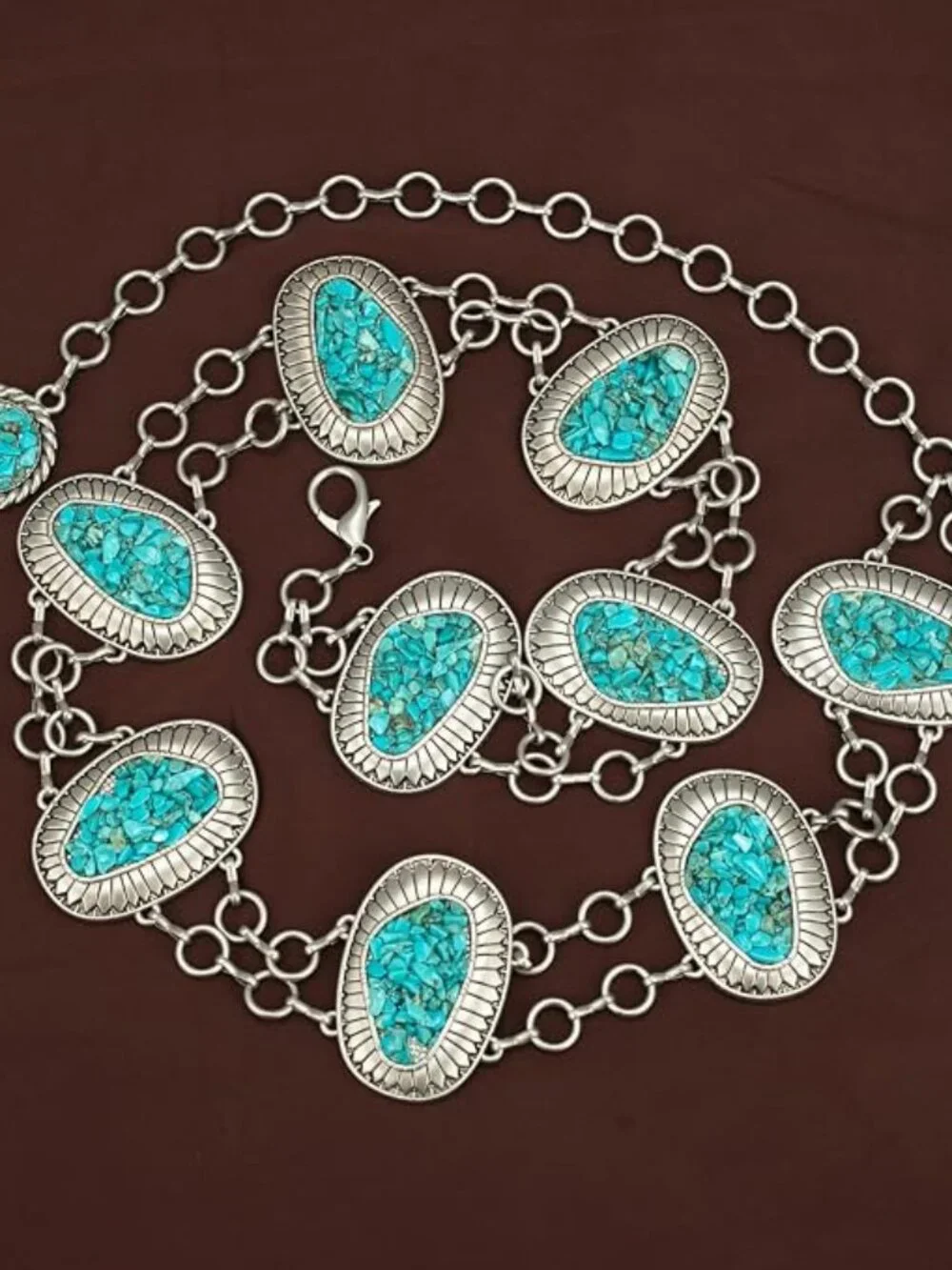 Western Metal Concho Waist Chain for Women | Cowgirl Adjustabl